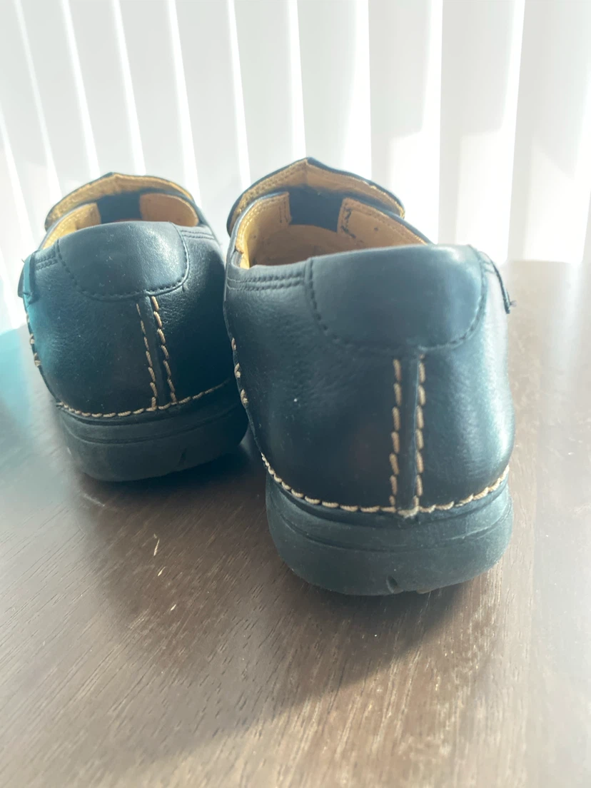 Clarks Artisan Unstructured Black Leather Loafers - photo 2