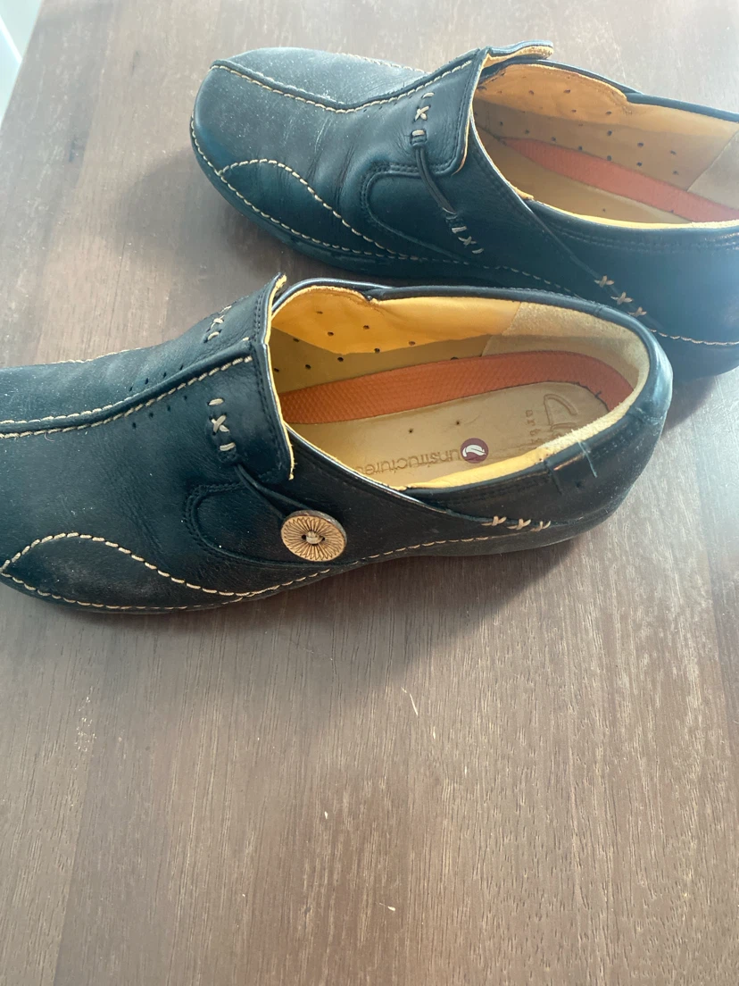 Clarks Artisan Unstructured Black Leather Loafers - photo 3