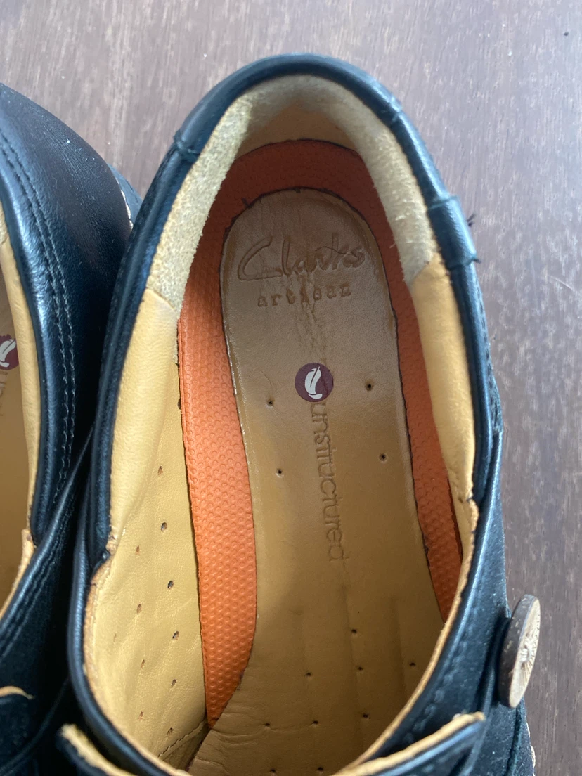 Clarks Artisan Unstructured Black Leather Loafers - photo 4