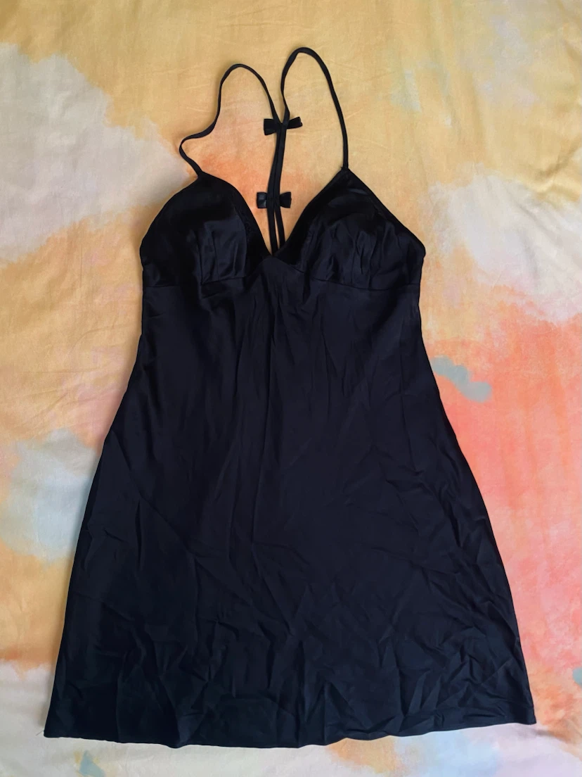 Black slip dress - S - photo 2