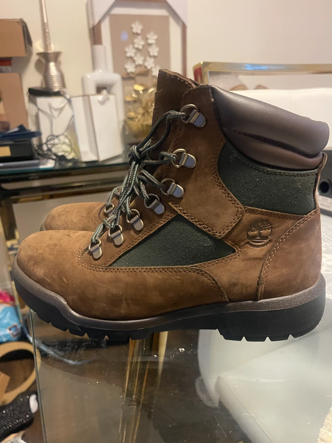 Timberland Brown Lace-Up Hiking Boots - photo 2