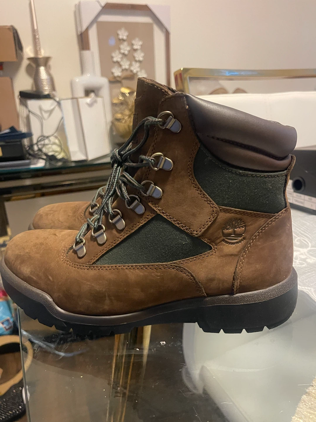 Timberland Brown Lace-Up Hiking Boots - photo 3