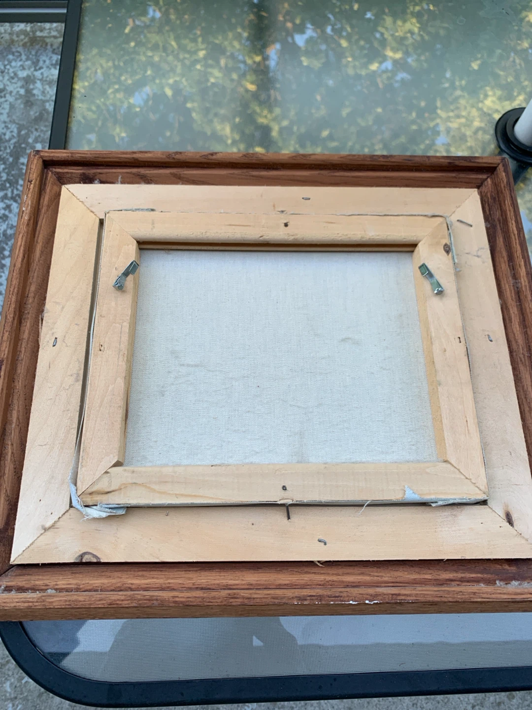 Framed Landscape Painting by W. Hume - photo 4