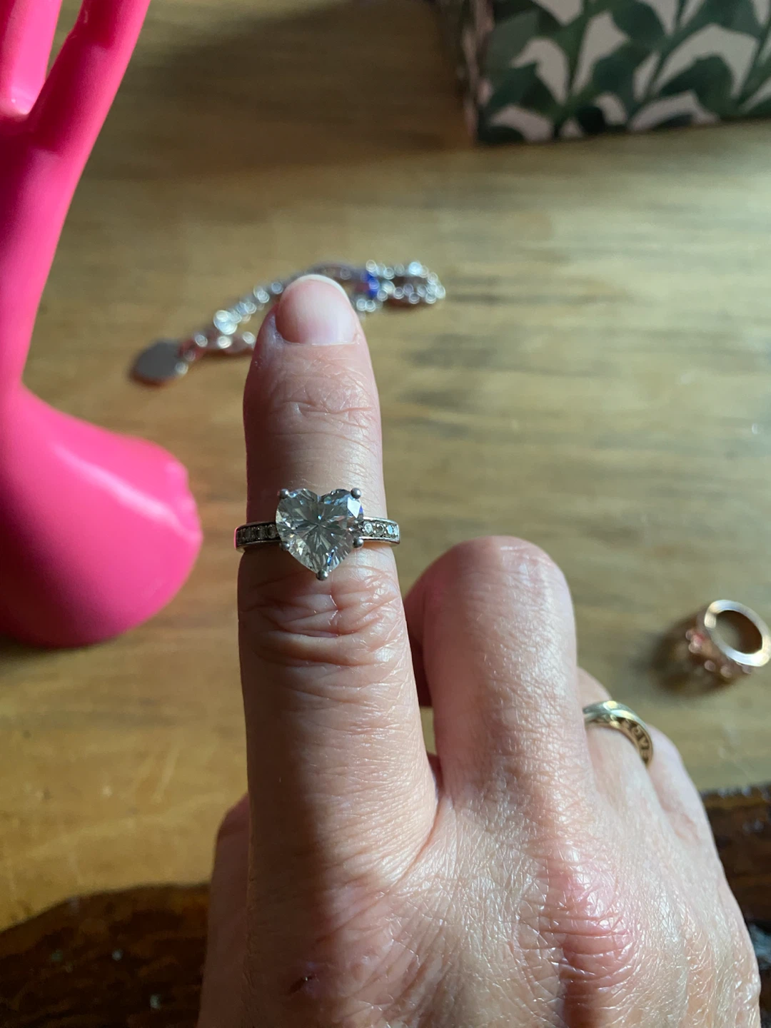 Heart Cut Engagement Ring