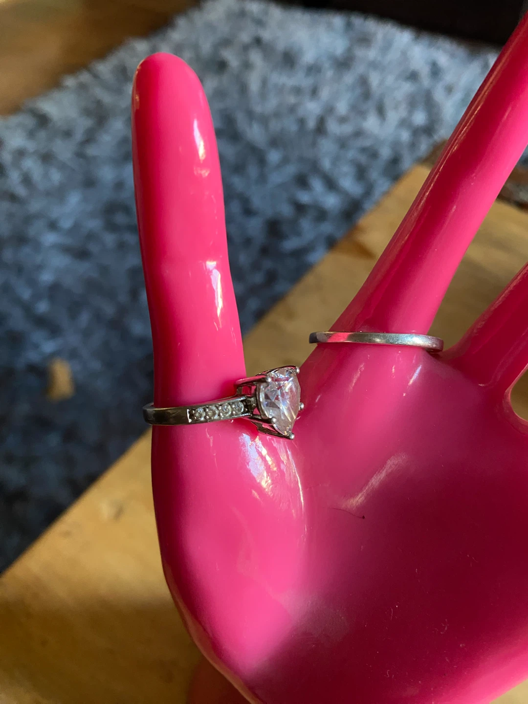 Heart Cut Engagement Ring - photo 2