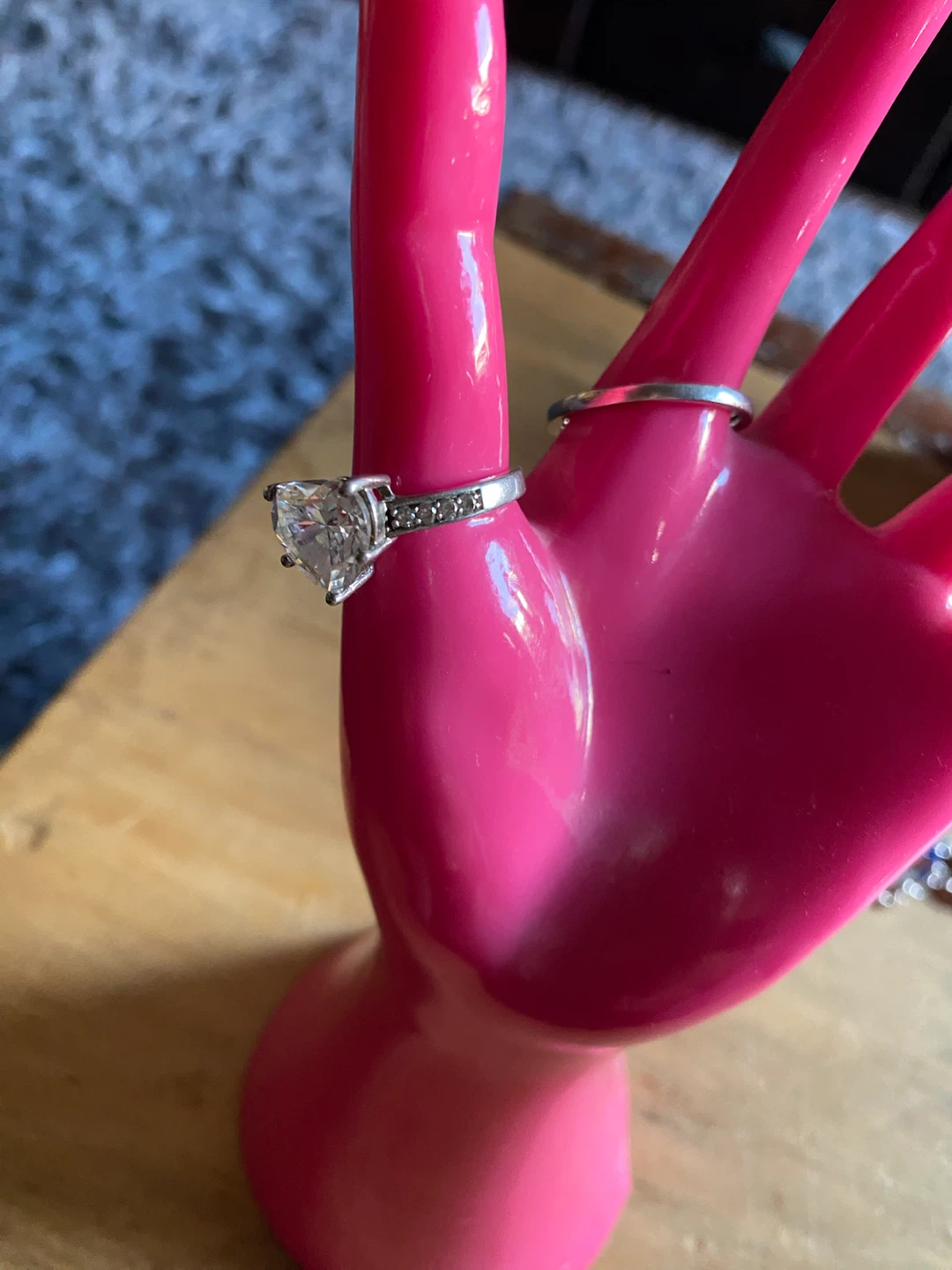 Heart Cut Engagement Ring - photo 3