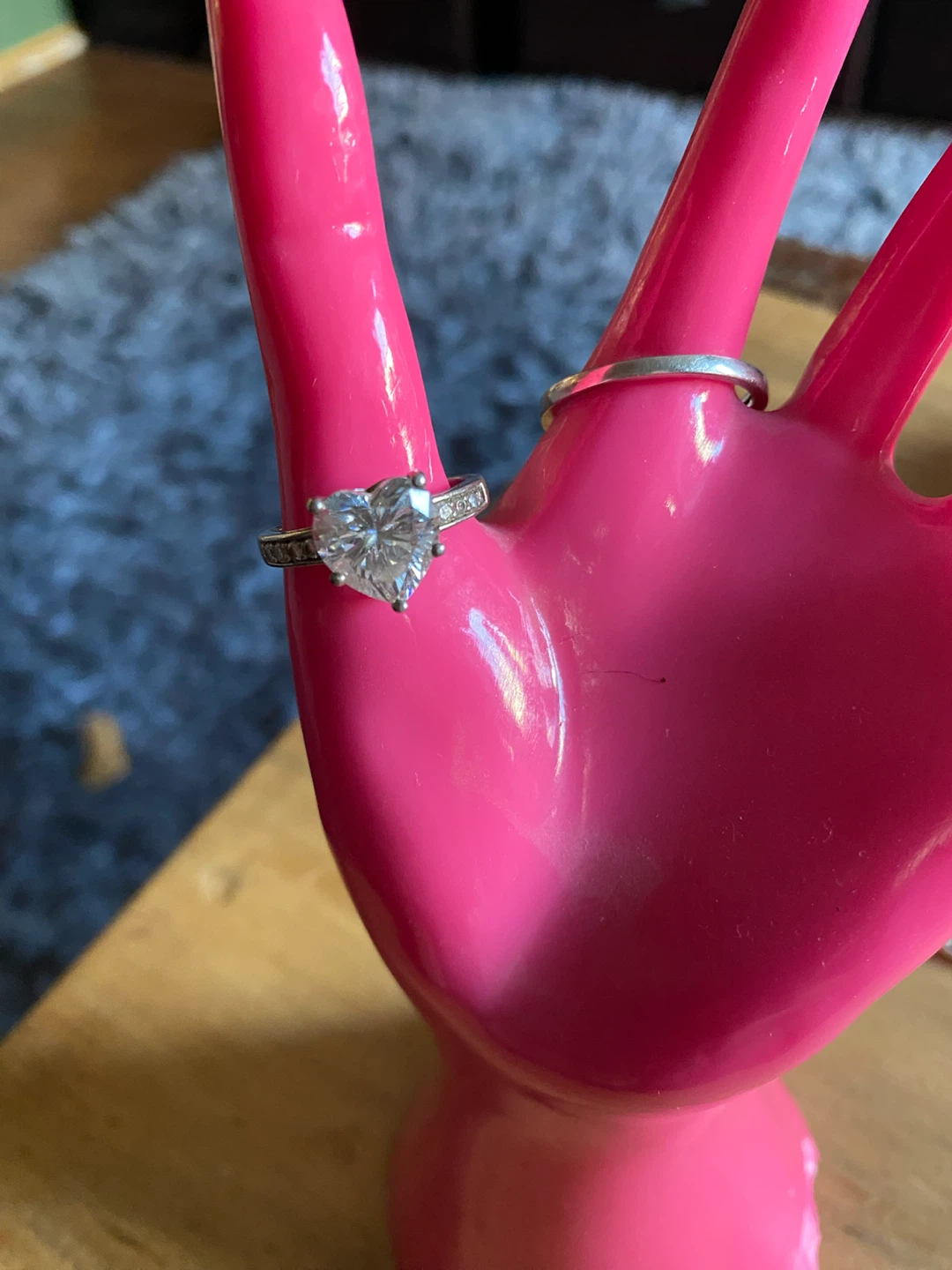 Heart Cut Engagement Ring - photo 4