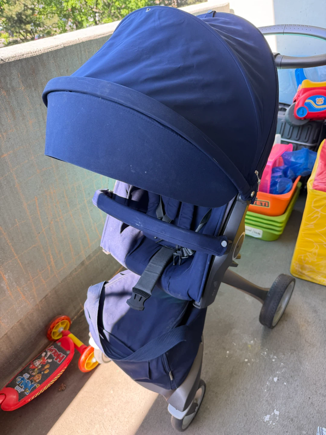 Stokke Navy Blue Stroller