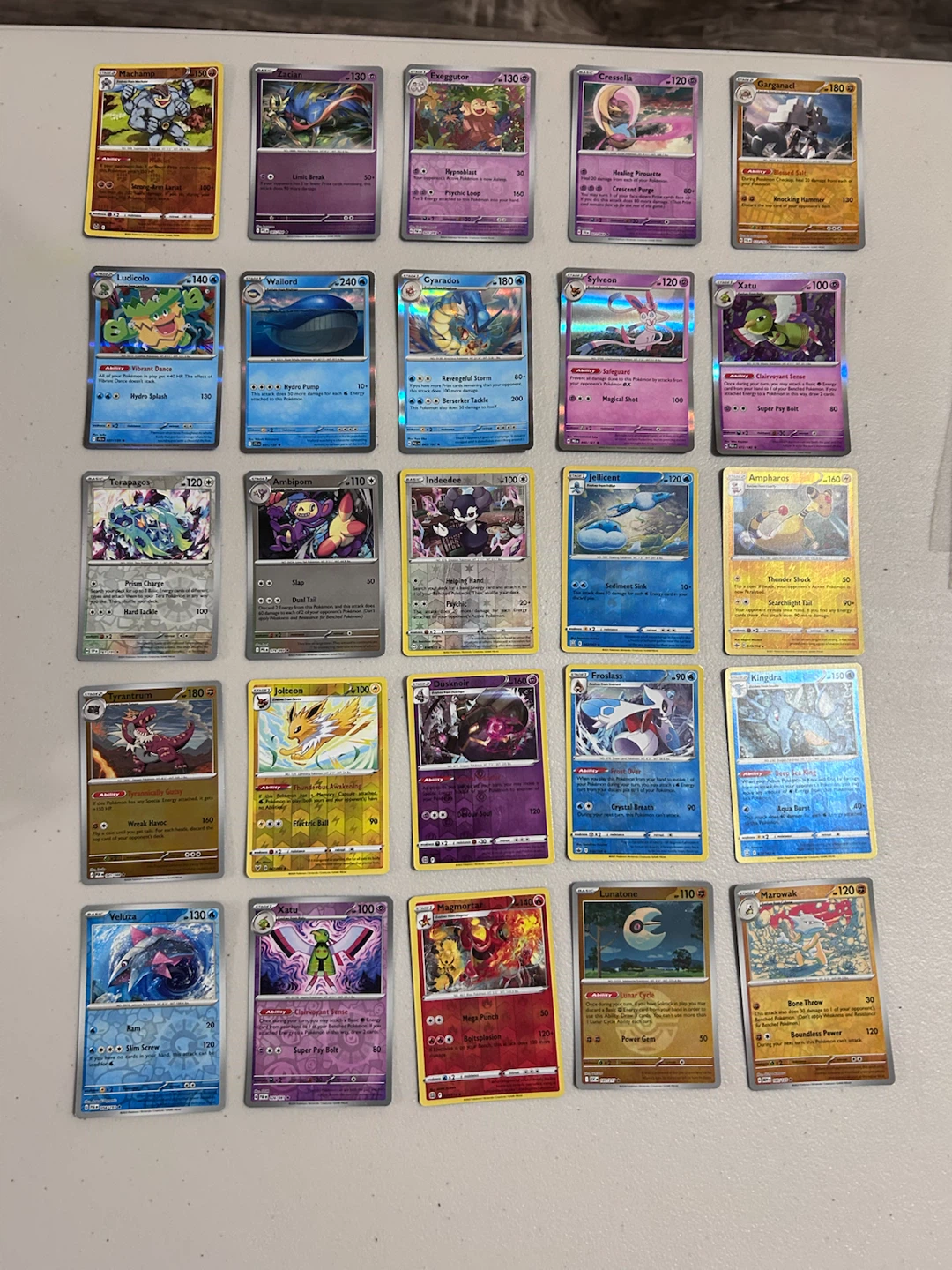 Assorted Pokémon Trading Cards