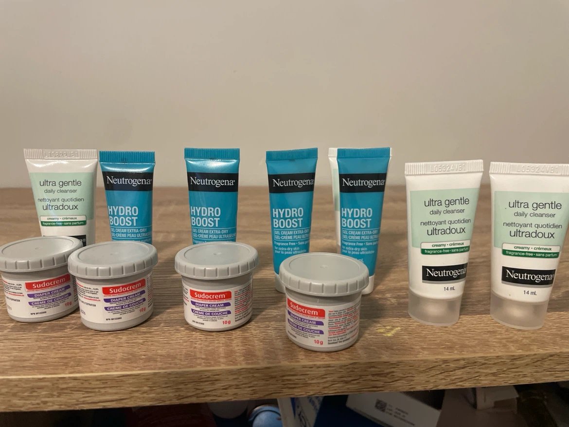 Neutrogena & Sudocrem Sample Lot