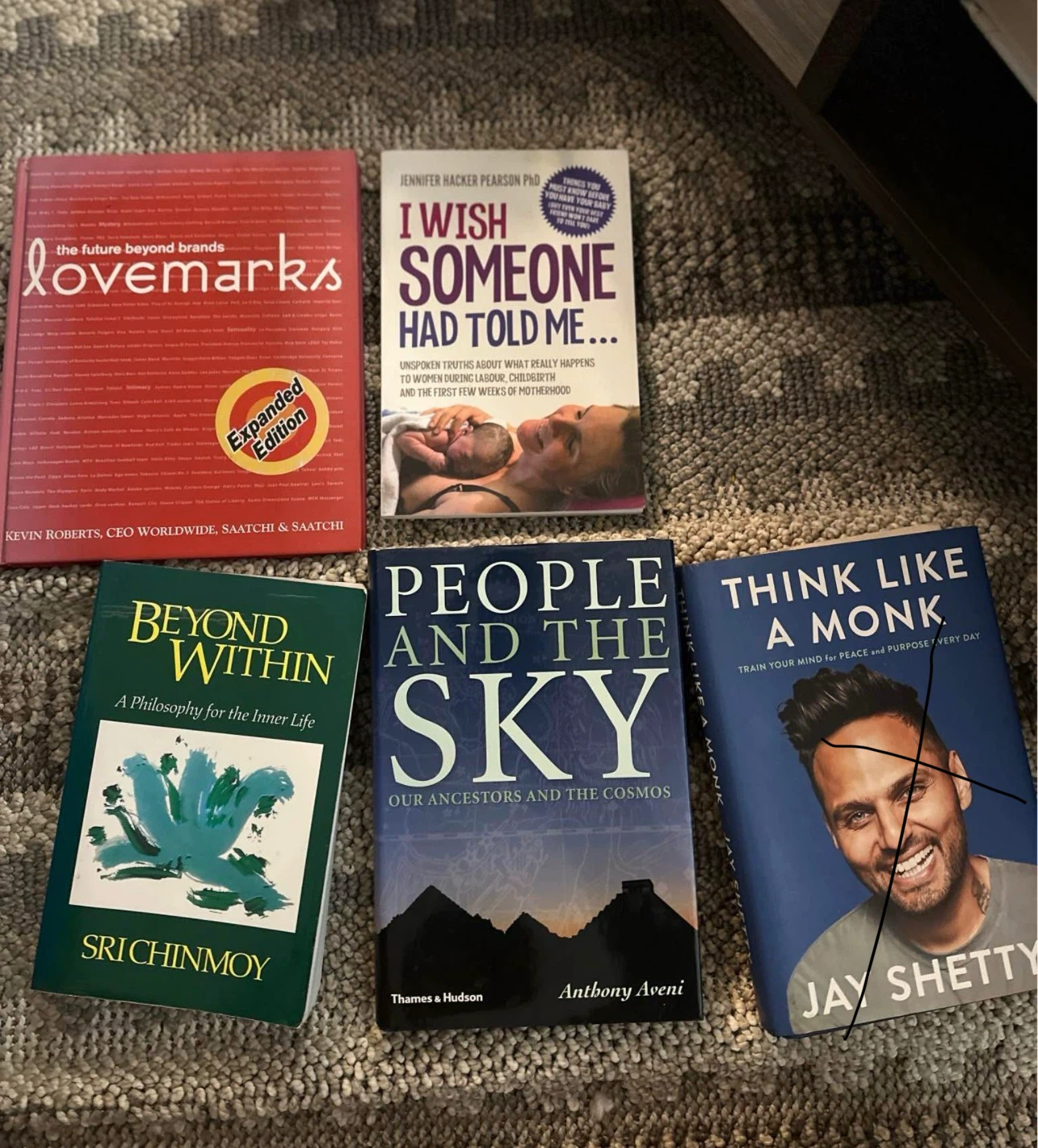 Set of 5 Books: Lovemarks, Think Like a Monk, and More - photo 2