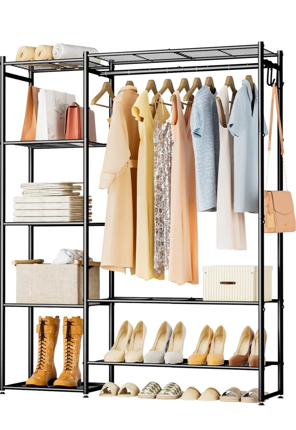 Clothes Rack Garment Organizer