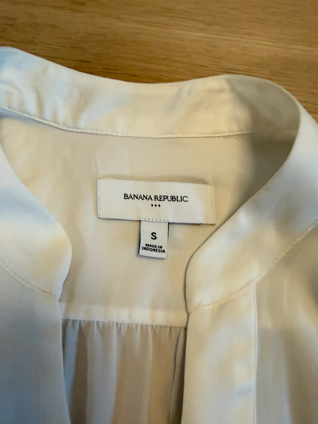Banana Republic White Blouse Size S - photo 4