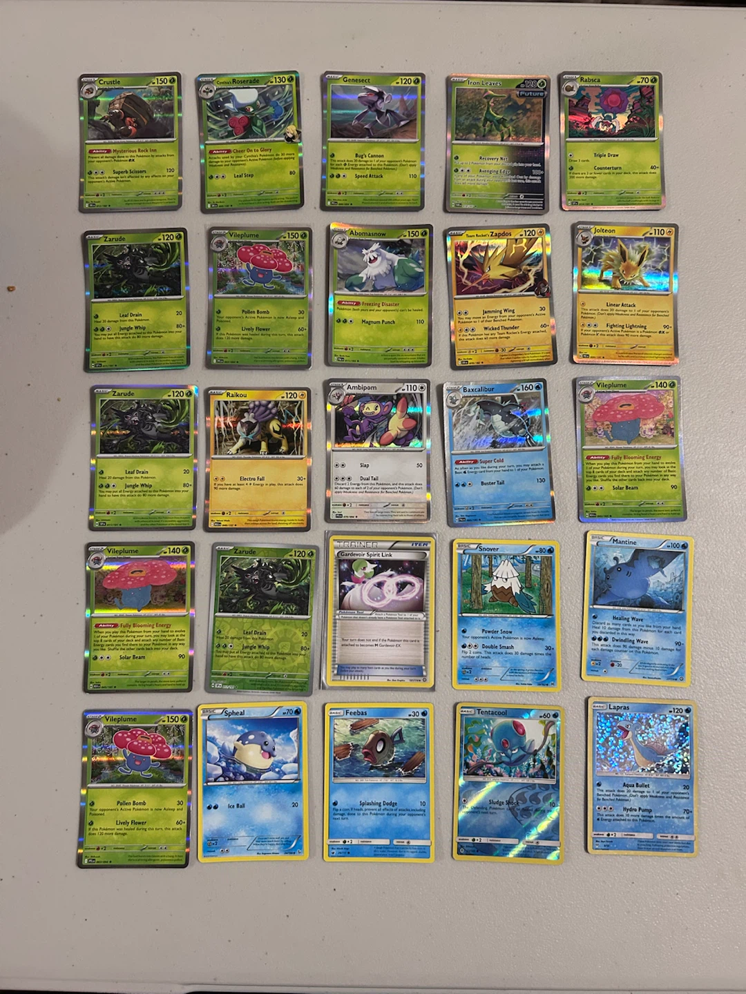 Assorted Pokémon Trading Cards