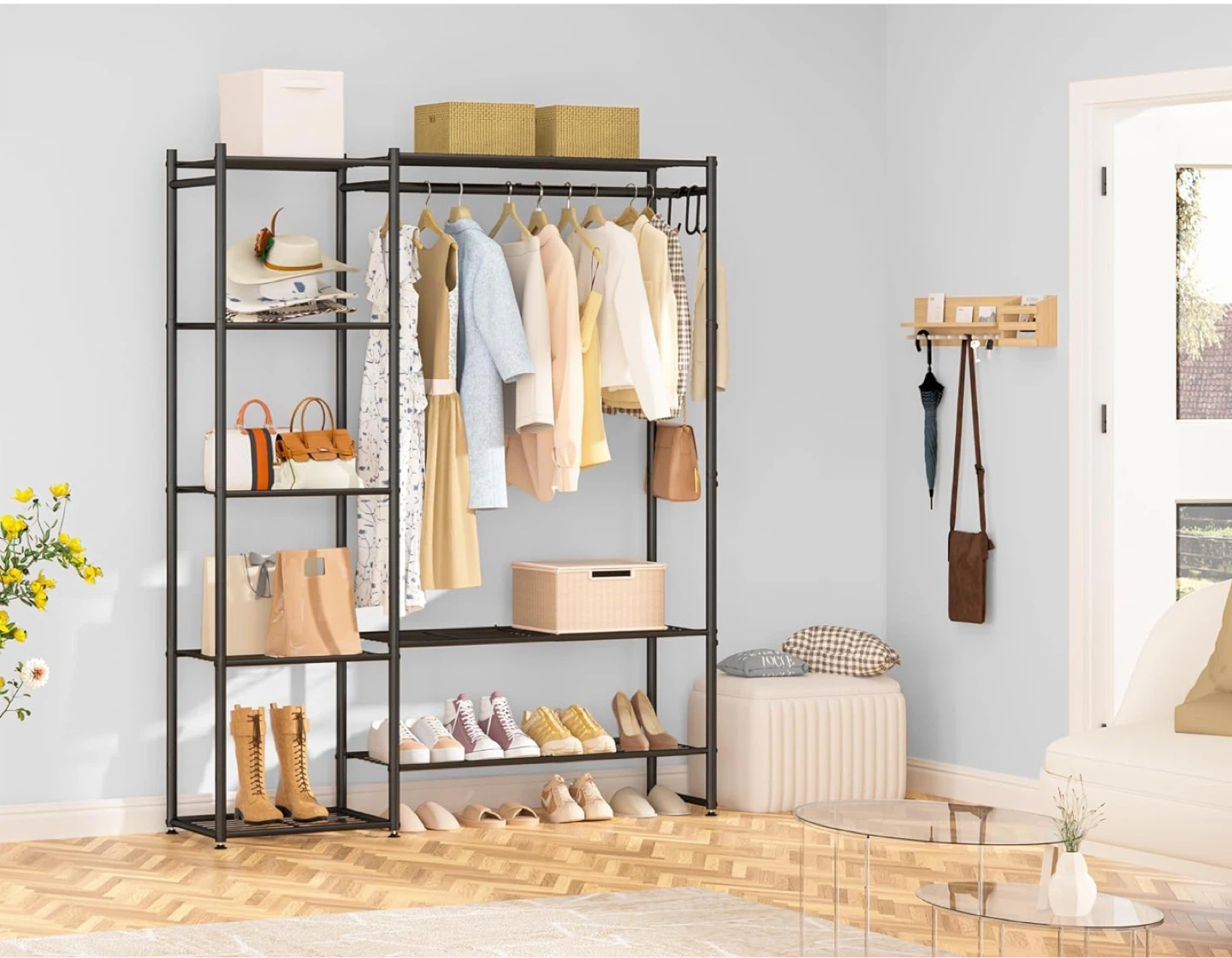 Clothes Rack Garment Organizer - photo 3