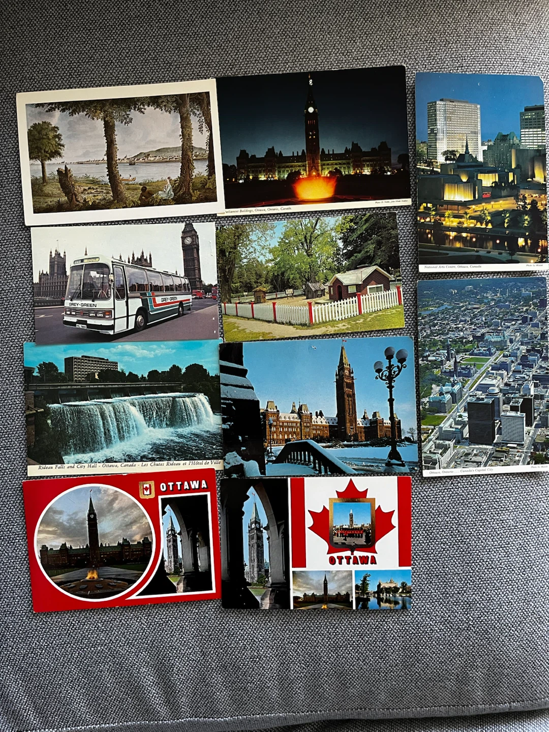 Vintage Ottawa, Canada Postcards Multi-View