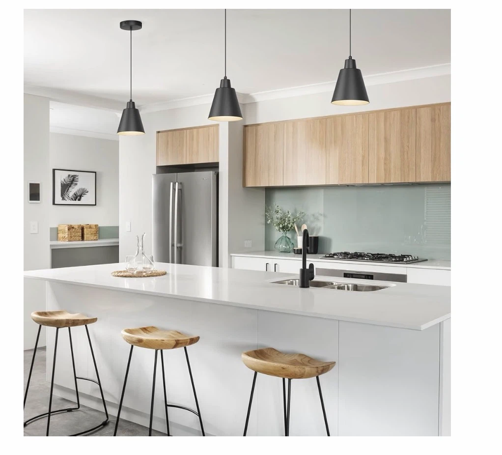New Metal Black 3 Pack Pendant Lights Fixture - photo 2