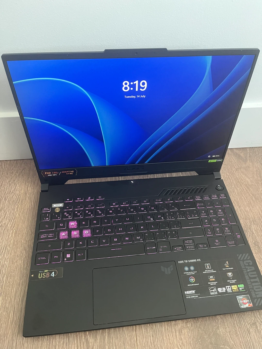 ASUS TUF Gaming A15 Laptop, RTX 4050, 16 GB, 1 TB SSD