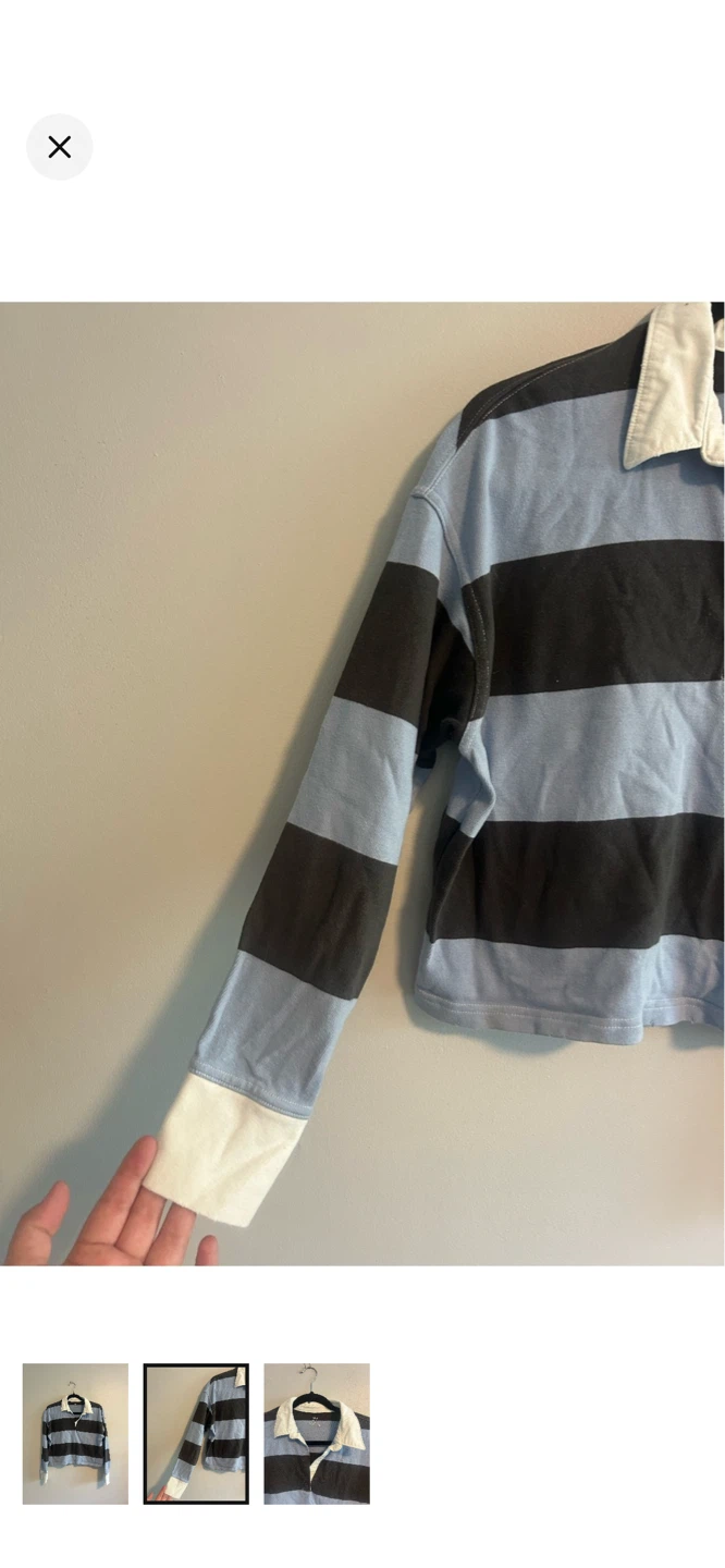 Aerie Striped Rugby Shirt - photo 2