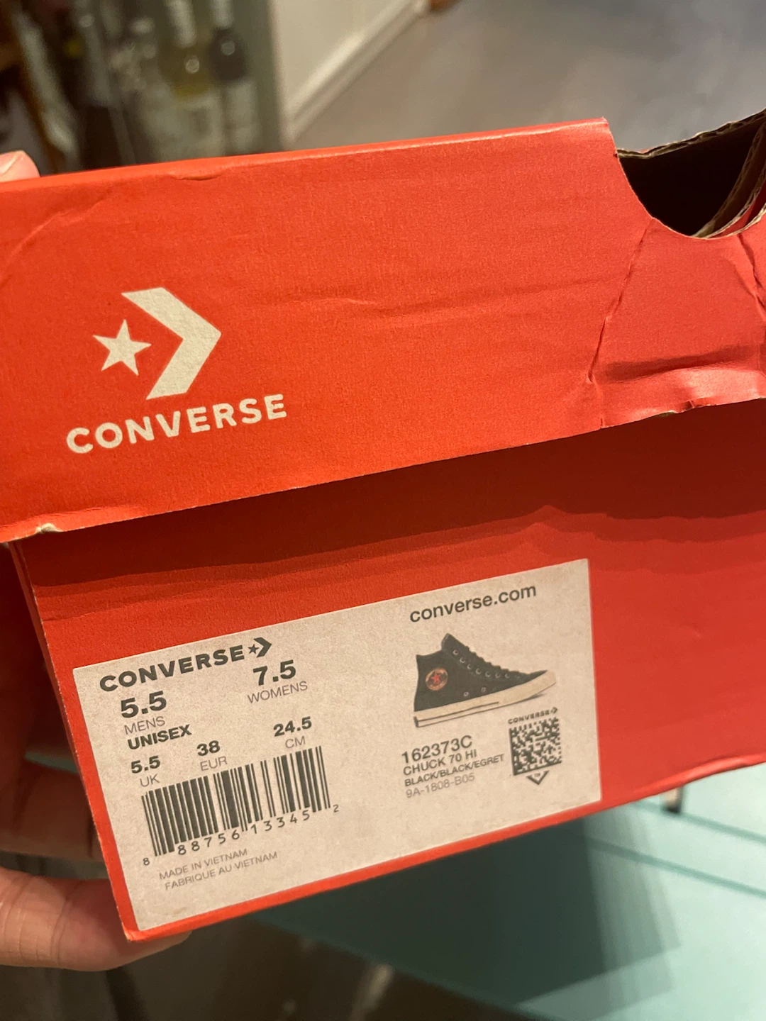 Converse Chuck 70 Hi Black/Black-Grey Shoes