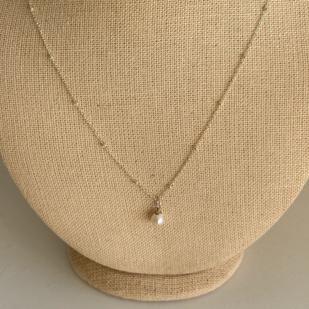 Sterling Silver Pearl Pendant Necklace - photo 2