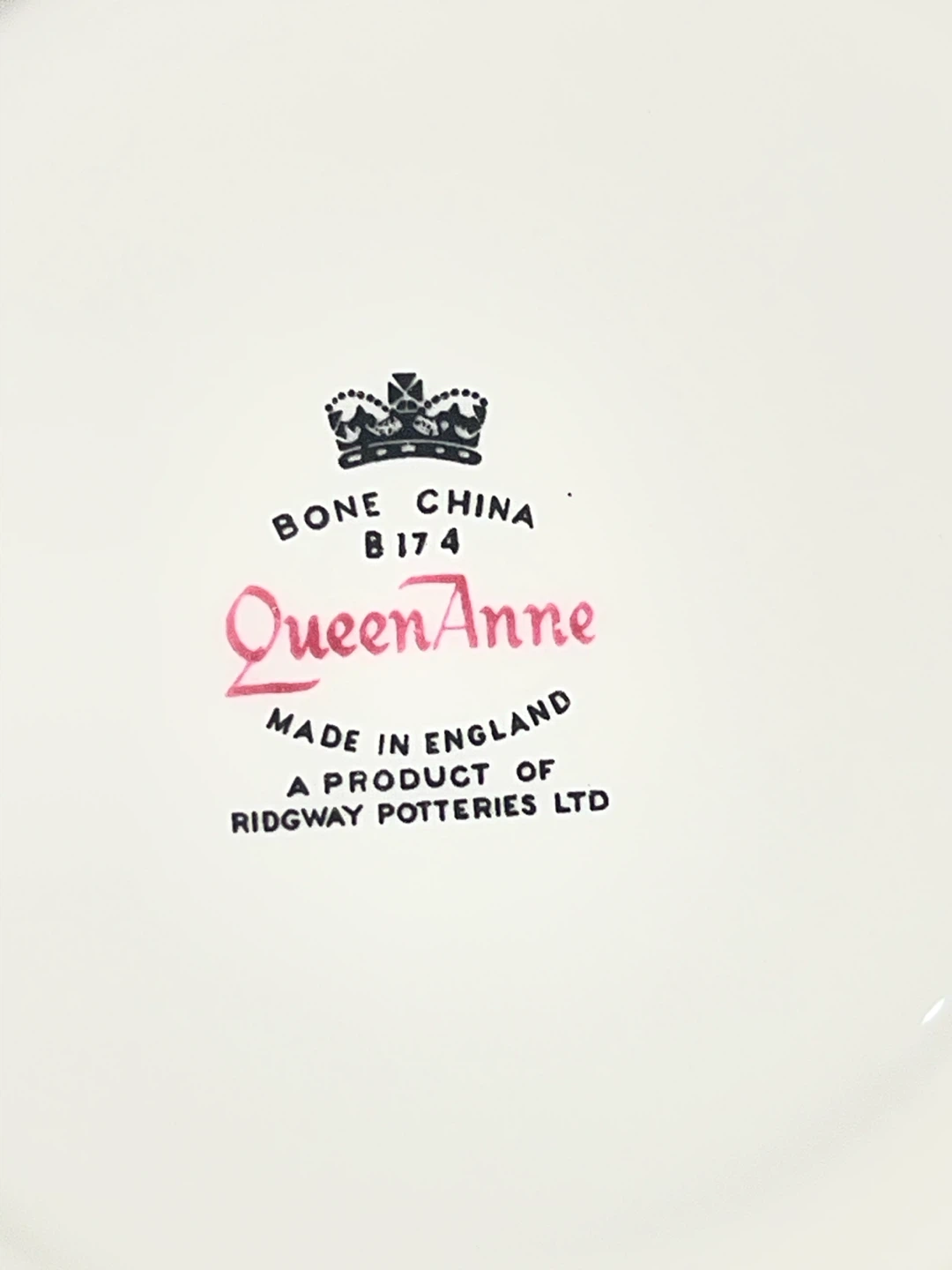 Queen Anne Bone China Teacup and Saucer Set - photo 5