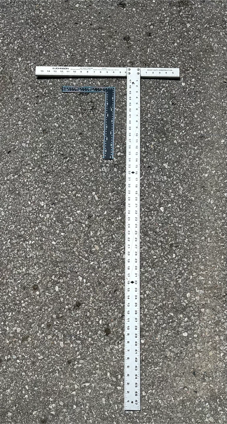 Johnson Heavy Duty Construction T-Square - photo 4
