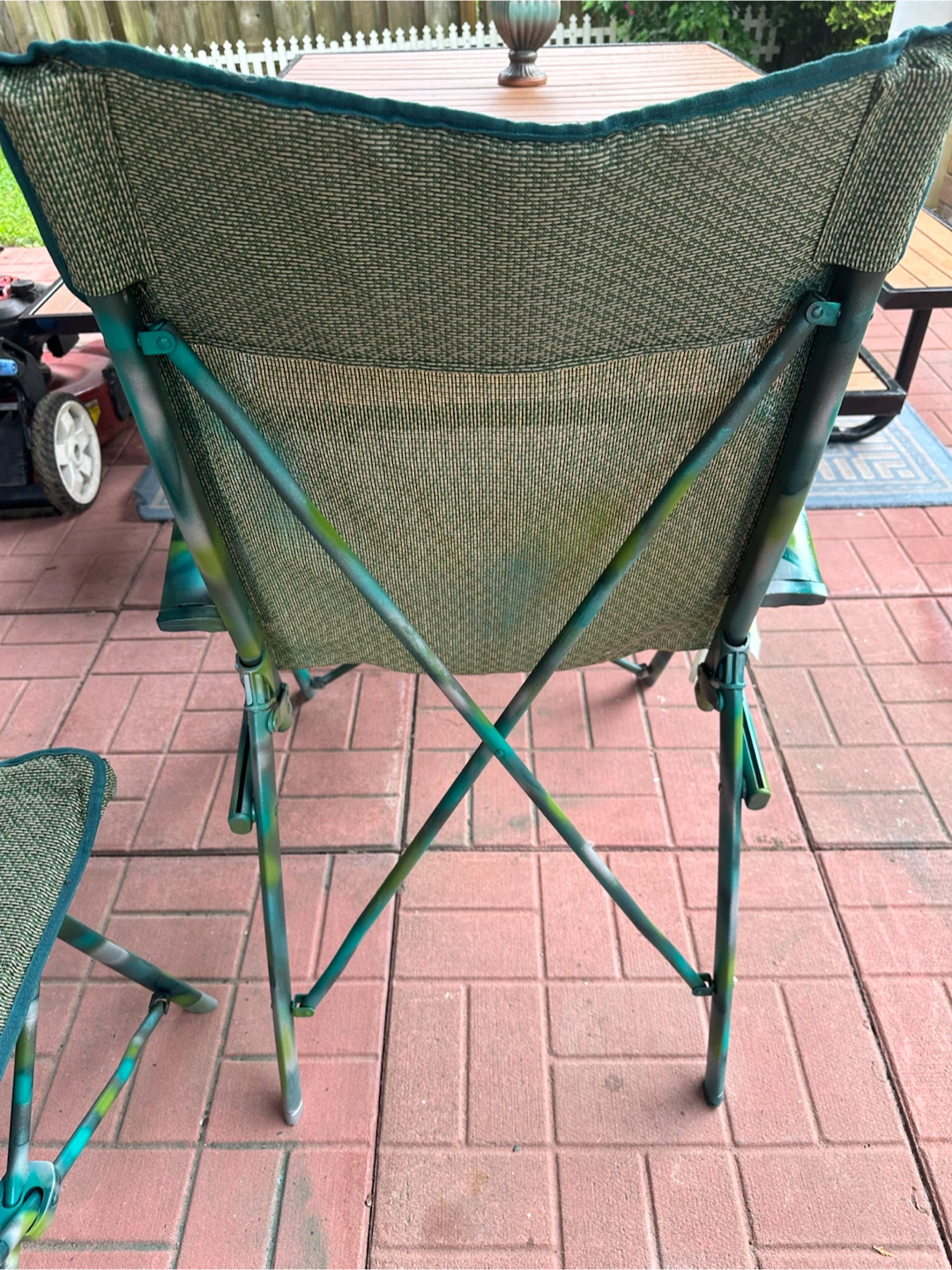 Camouflage Folding Camp Chair