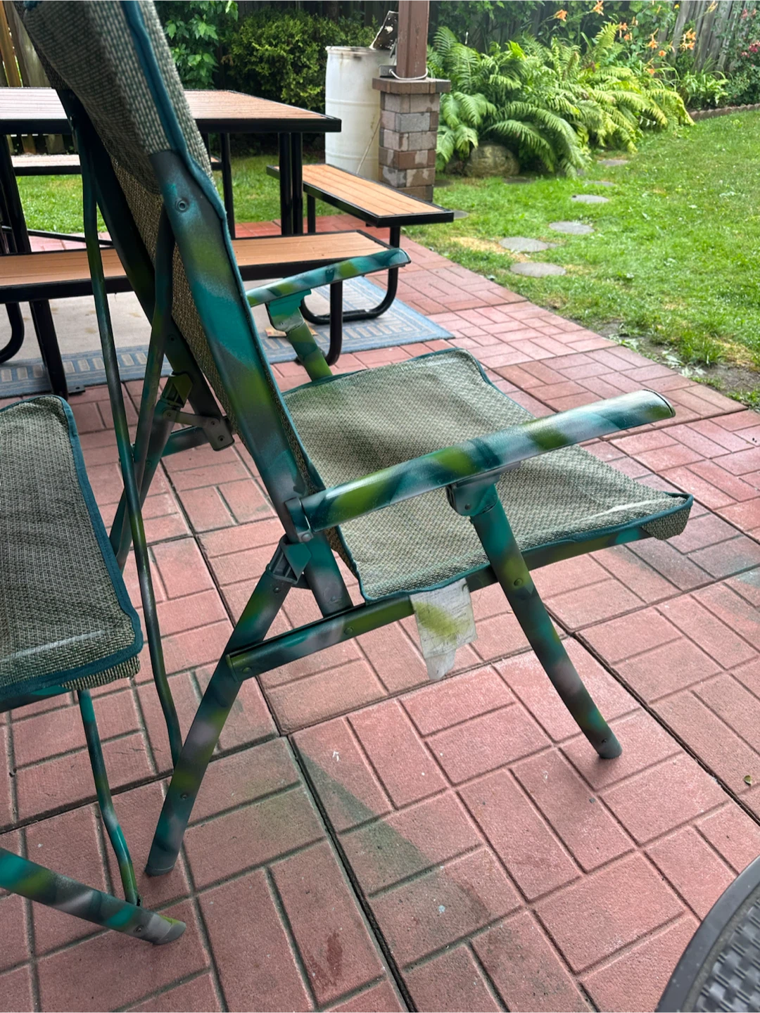 Camouflage Folding Camp Chair - photo 4