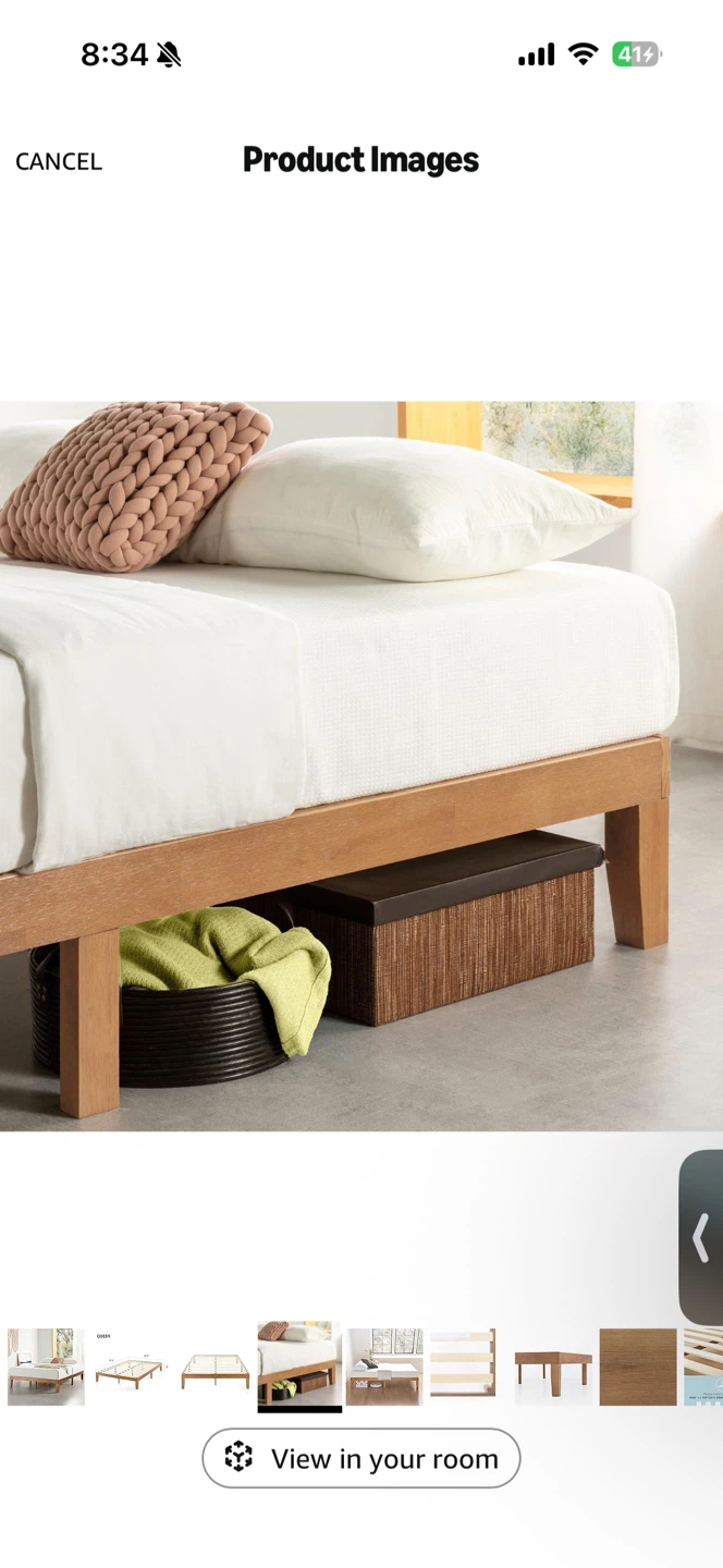 Solid wood Queen Bed Frame