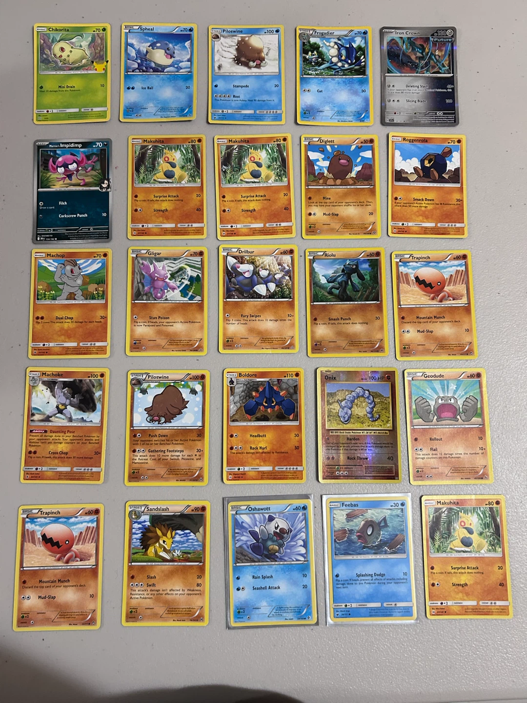Assorted Pokémon Trading Cards