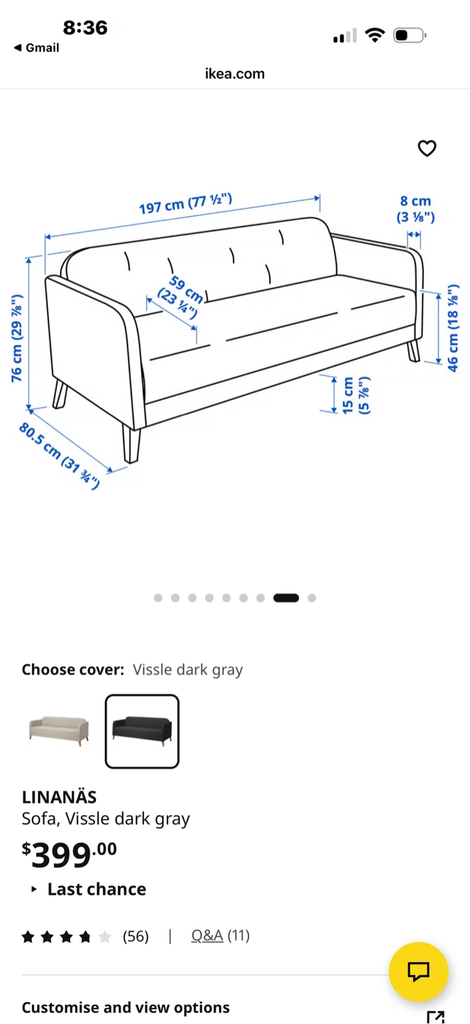 Ikea Sofa - photo 4