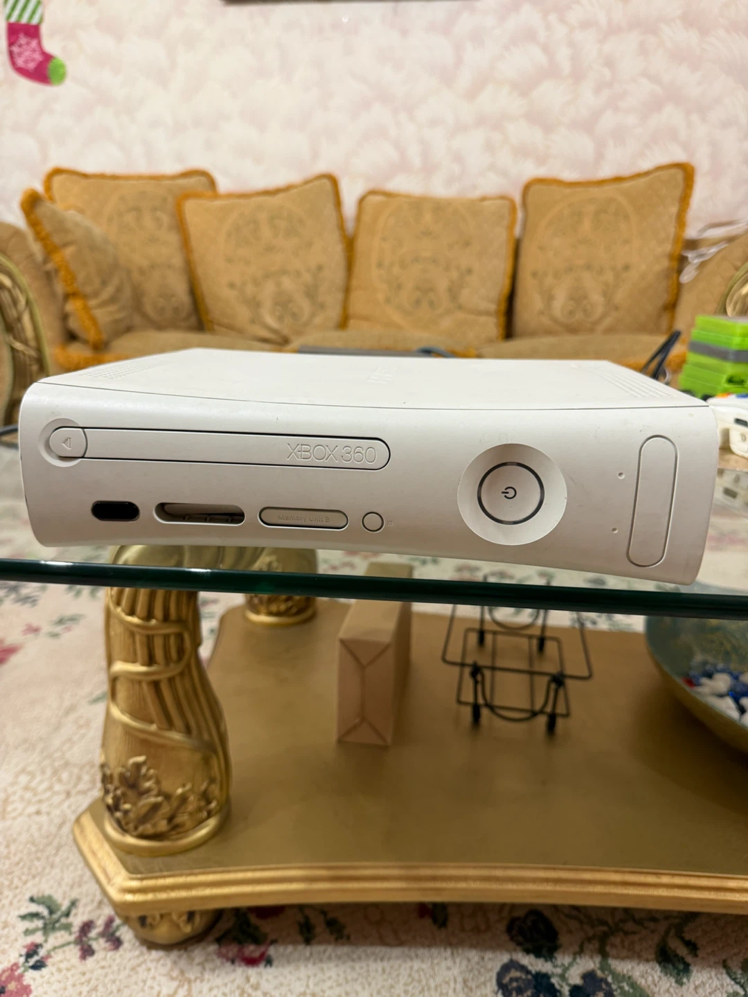 Xbox 360 Console with Games and Controllers