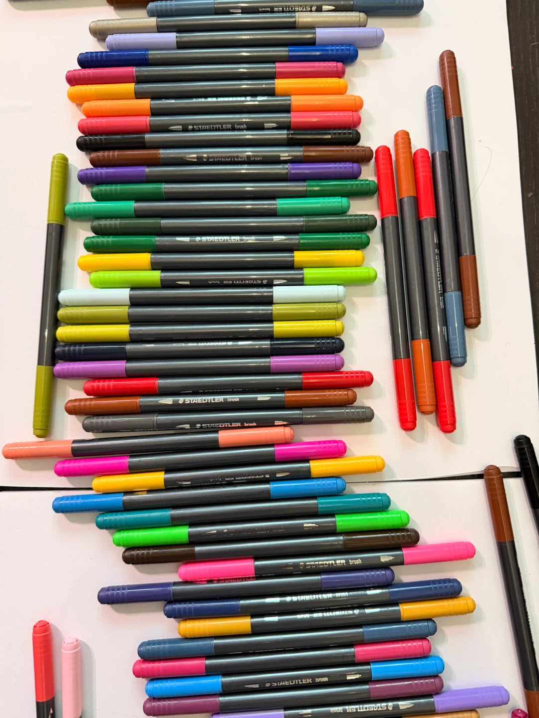 Staedtler Brush Markers (Assorted Colours)