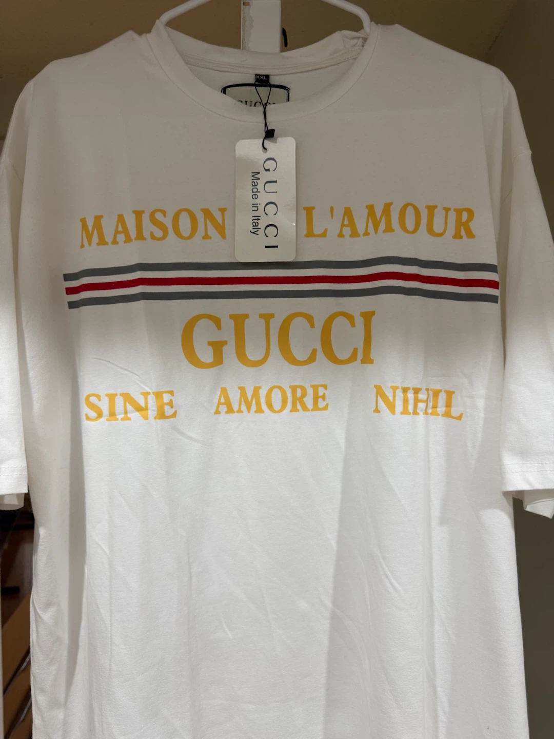 White Gucci T-Shirt 2XL - photo 2