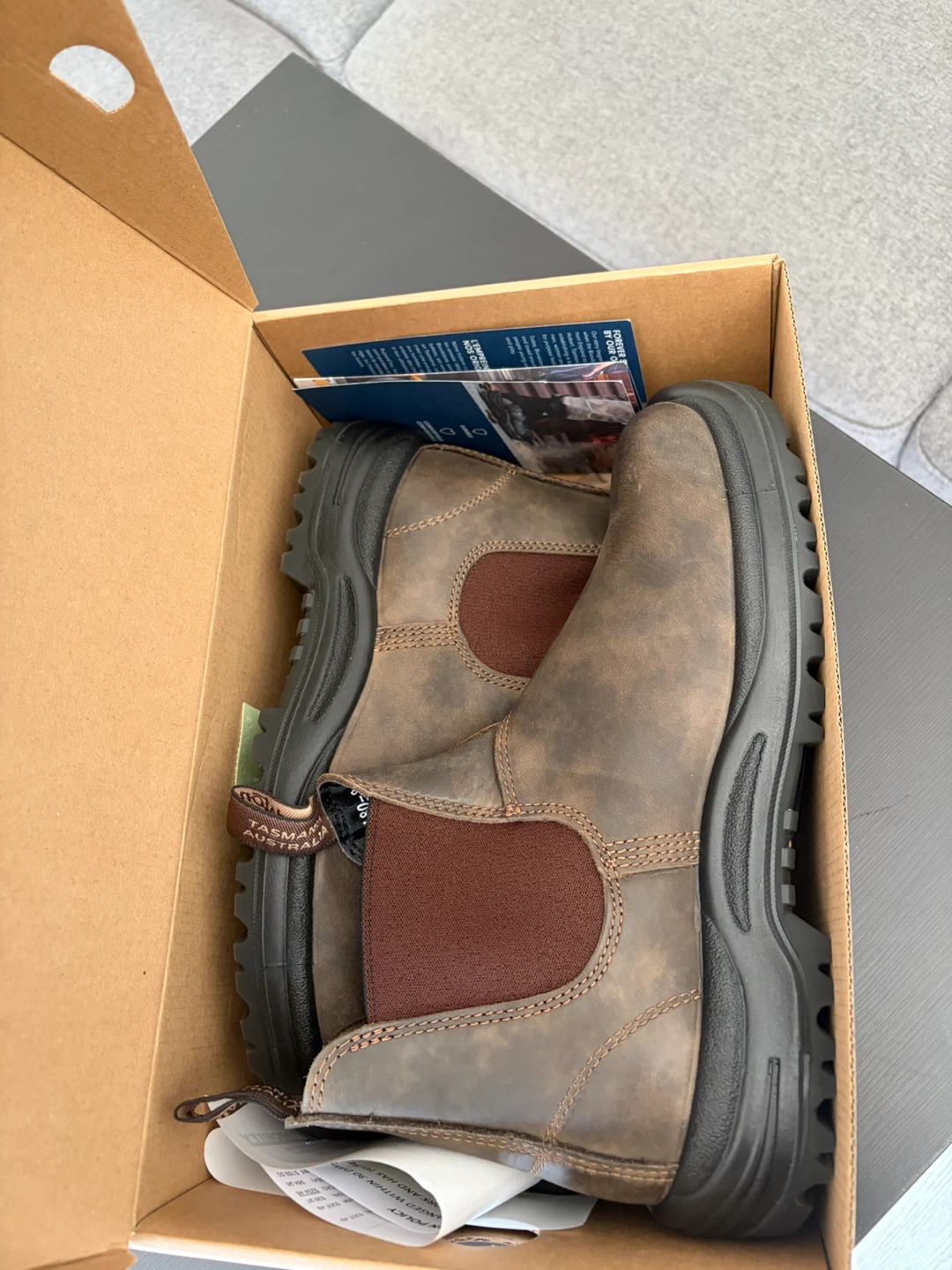 Blundstone 180 Rustic Brown Chelsea Boots