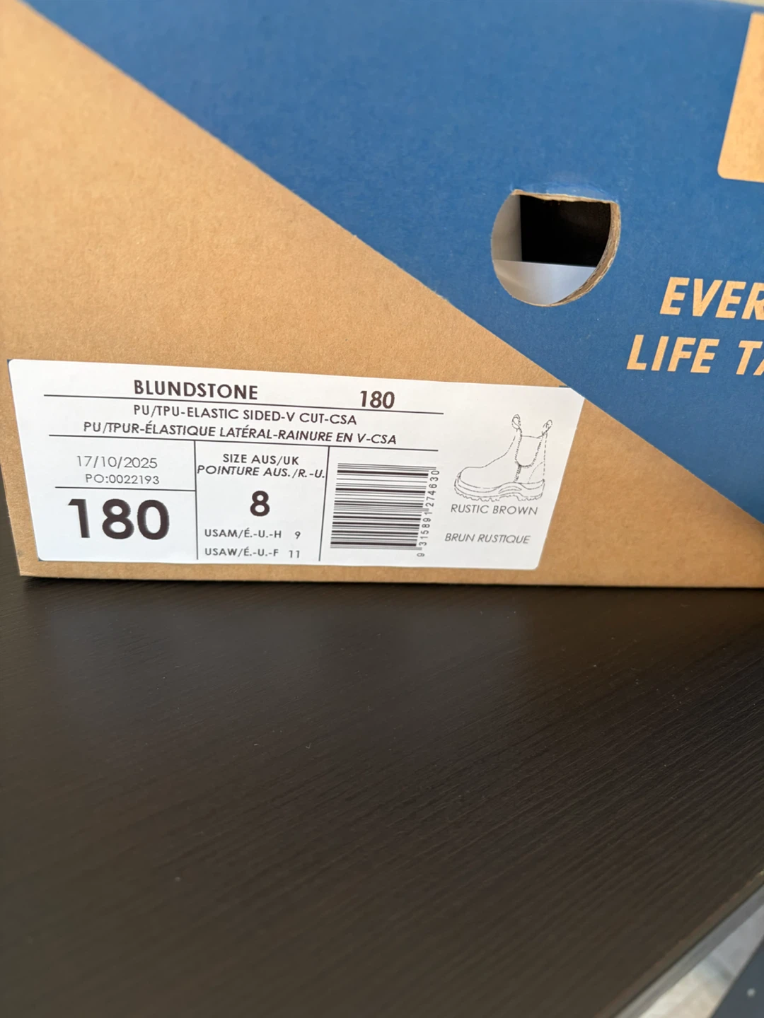 Blundstone 180 Rustic Brown Chelsea Boots - photo 2