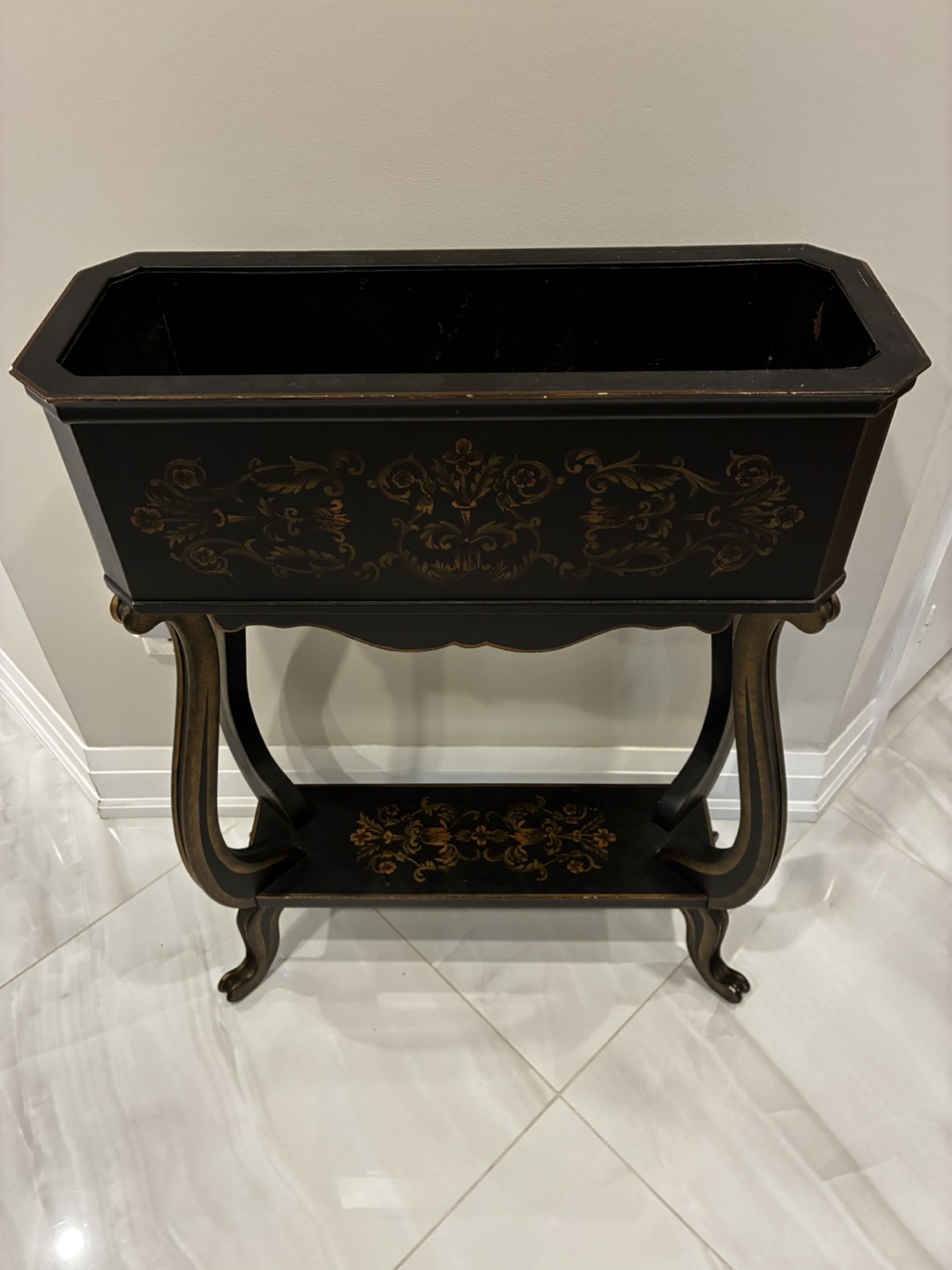 Vintage Decorative Plant Stand Table - photo 2