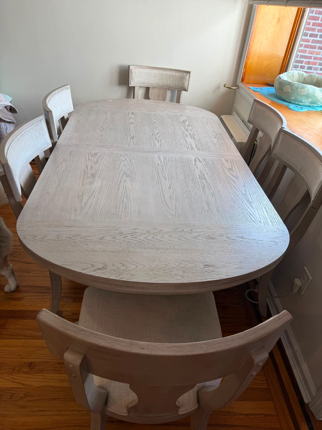 Raymour & Flanigan 6-Piece Dining Set – Like New - photo 3