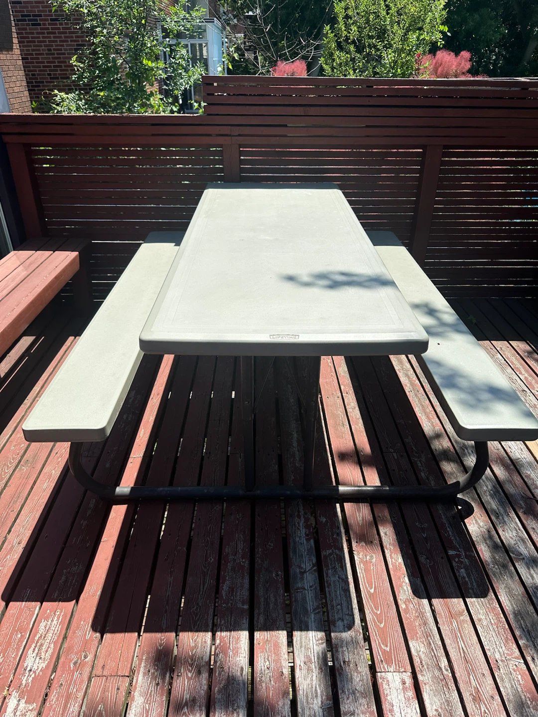6ft Lifetime Picnic Table