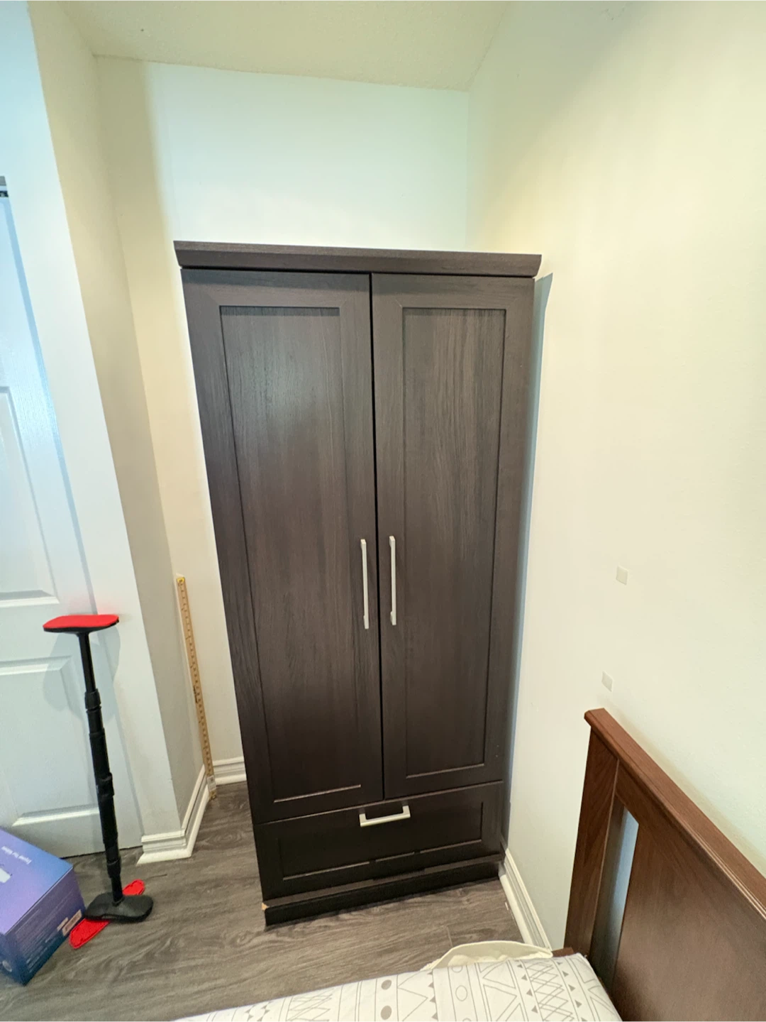 Brown Armoire / Wardrobe - photo 4