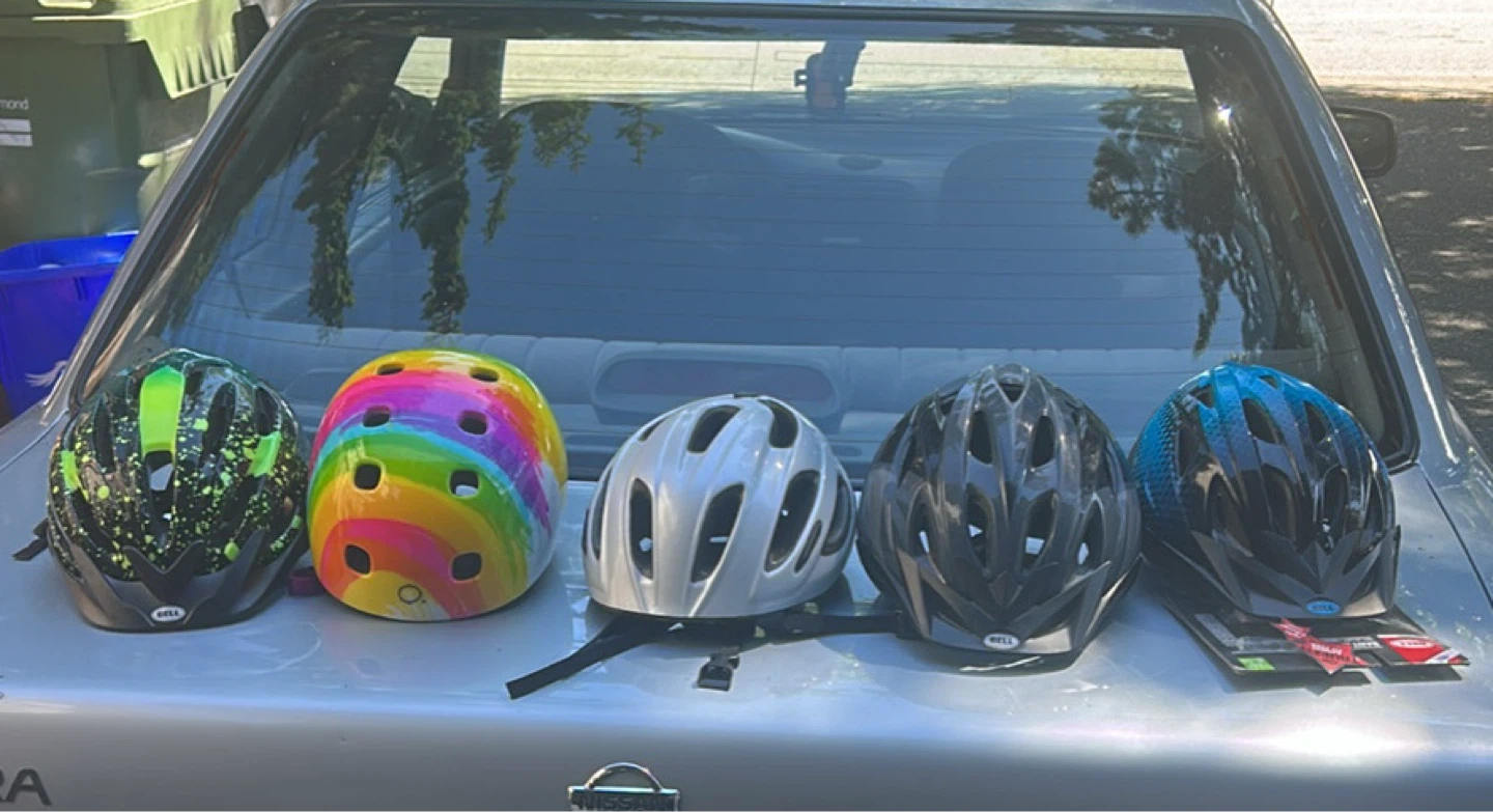 Bell Bike Helmet Bundle