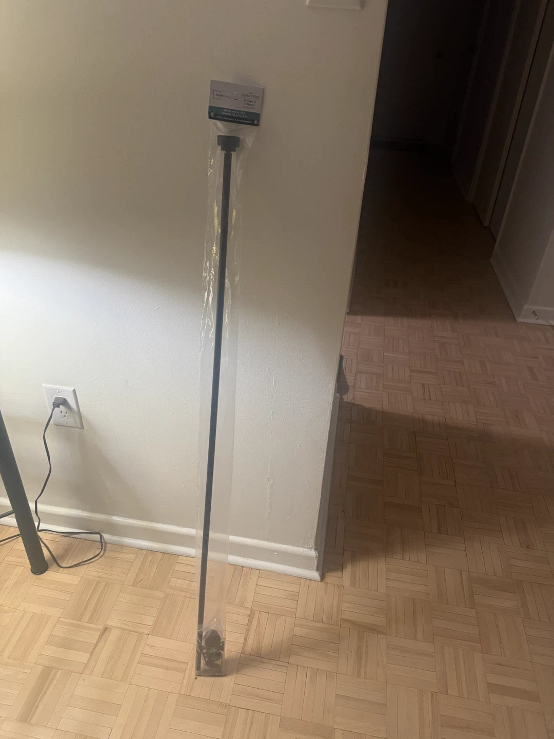 Mainstays Cap Curtain Rod