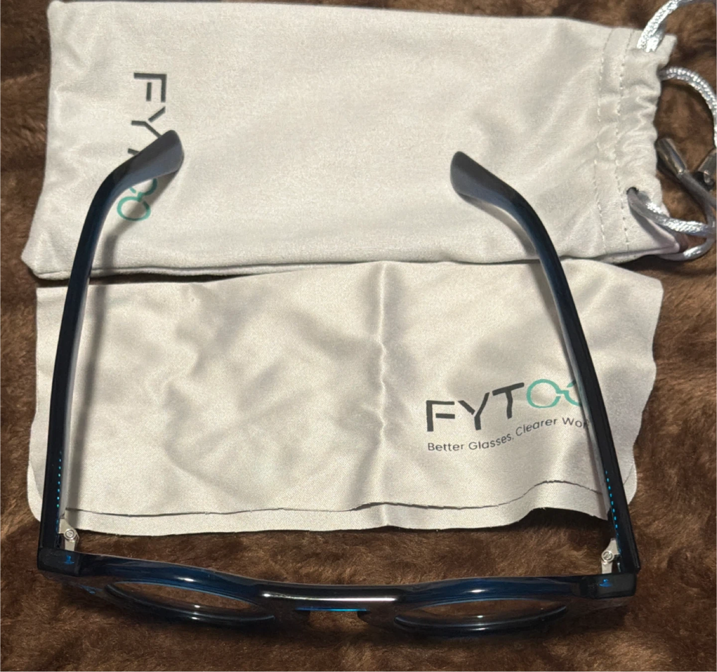 FYTCO Blue Round Eyeglasses - photo 2