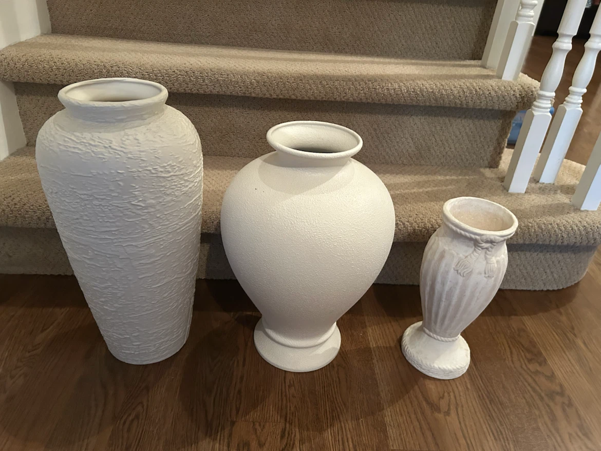 VINTAGE VASE LOT (SEE DESCRIPTION)
