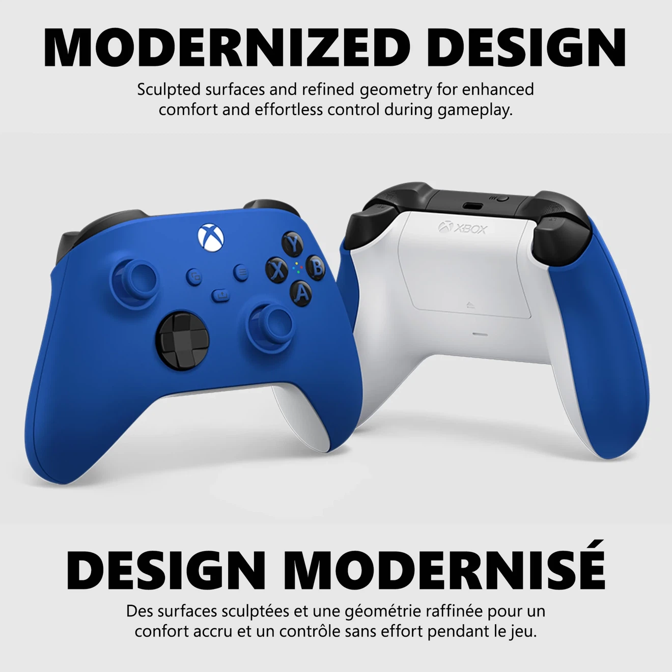 Xbox Wireless Controller - Shock Blue - photo 3