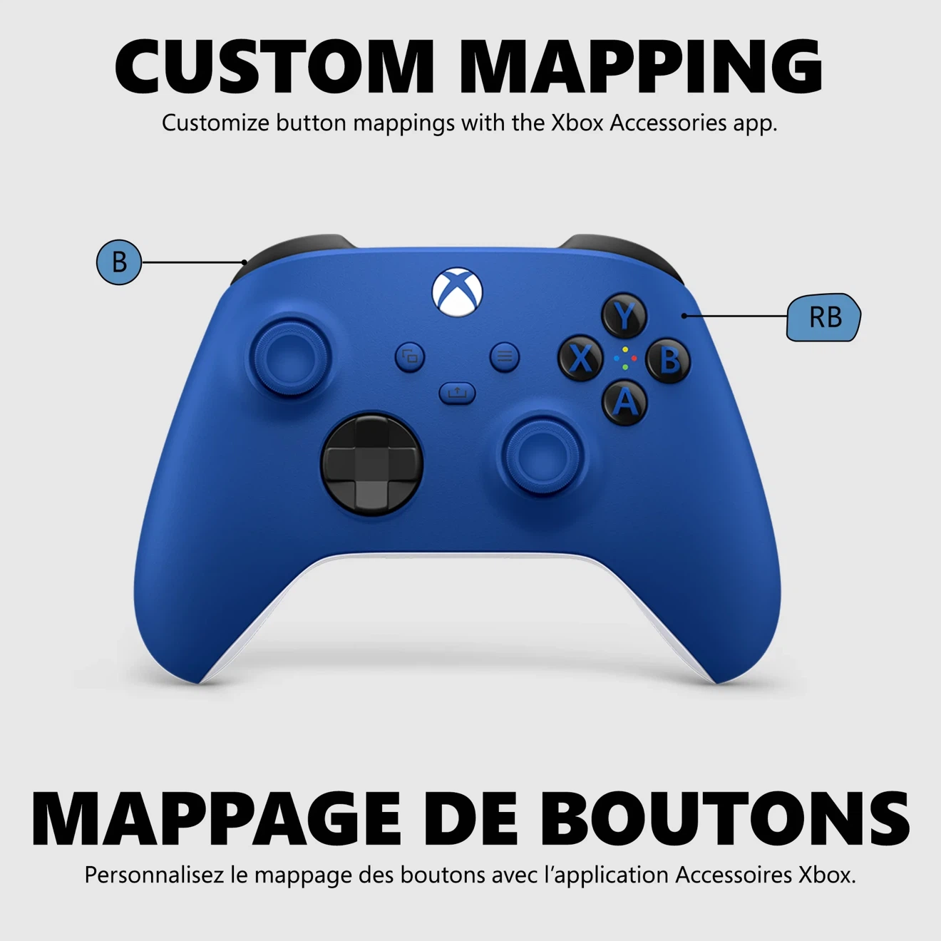 Xbox Wireless Controller - Shock Blue - photo 5