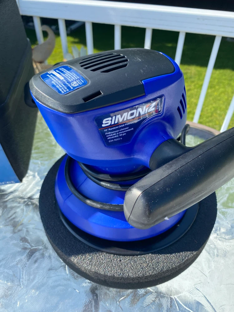NEW NEVER USED Simoniz 10-in. Random Orbit Polisher/Waxer Kit - photo 4