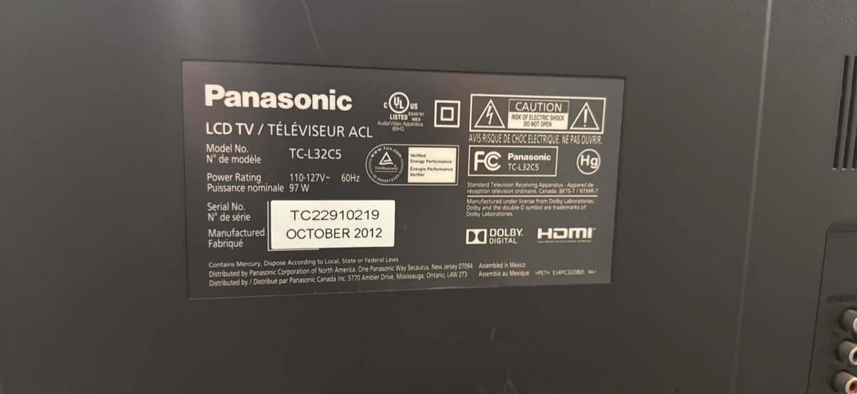 Panasonic TV - photo 2