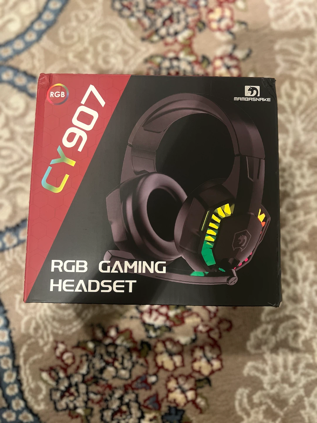 MambaSnake CY907 RGB Gaming Headset